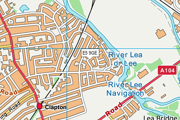 E5 9GE map - OS VectorMap District (Ordnance Survey) E5 9GE map - OS VectorMap District (Ordnance Survey)