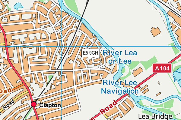 E5 9GH map - OS VectorMap District (Ordnance Survey) E5 9GH map - OS VectorMap District (Ordnance Survey)