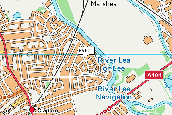 E5 9GL map - OS VectorMap District (Ordnance Survey) E5 9GL map - OS VectorMap District (Ordnance Survey)