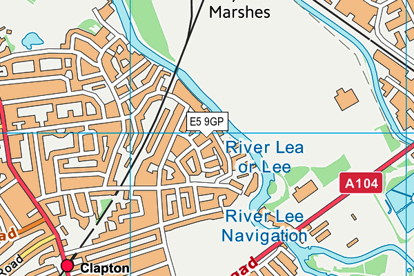 E5 9GP map - OS VectorMap District (Ordnance Survey) E5 9GP map - OS VectorMap District (Ordnance Survey)