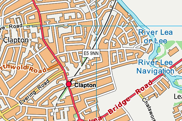 E5 9NN map - OS VectorMap District (Ordnance Survey) E5 9NN map - OS VectorMap District (Ordnance Survey)