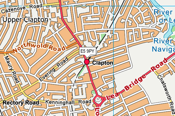 E5 9PY map - OS VectorMap District (Ordnance Survey) E5 9PY map - OS VectorMap District (Ordnance Survey)