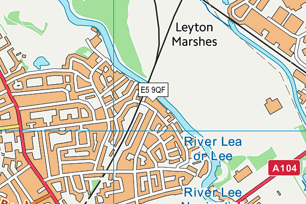 E5 9QF map - OS VectorMap District (Ordnance Survey) E5 9QF map - OS VectorMap District (Ordnance Survey)