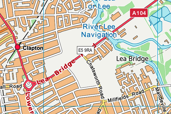 E5 9RA map - OS VectorMap District (Ordnance Survey) E5 9RA map - OS VectorMap District (Ordnance Survey)