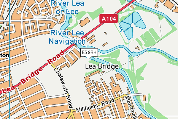 E5 9RH map - OS VectorMap District (Ordnance Survey) E5 9RH map - OS VectorMap District (Ordnance Survey)