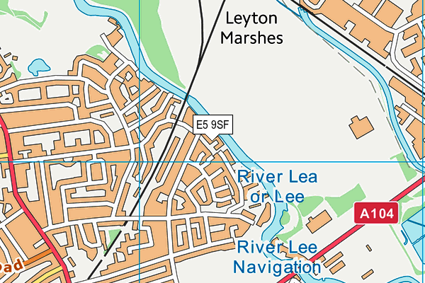 E5 9SF map - OS VectorMap District (Ordnance Survey) E5 9SF map - OS VectorMap District (Ordnance Survey)