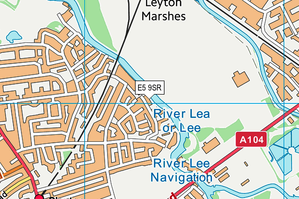 E5 9SR map - OS VectorMap District (Ordnance Survey) E5 9SR map - OS VectorMap District (Ordnance Survey)