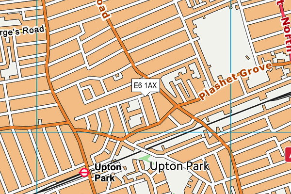 E6 1AX map - OS VectorMap District (Ordnance Survey) E6 1AX map - OS VectorMap District (Ordnance Survey)