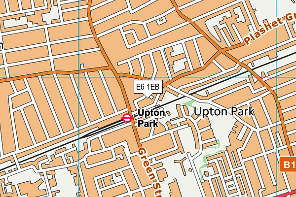 E6 1EB map - OS VectorMap District (Ordnance Survey) E6 1EB map - OS VectorMap District (Ordnance Survey)