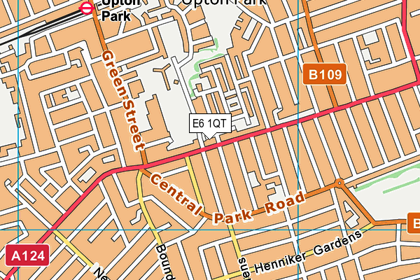 E6 1QT map - OS VectorMap District (Ordnance Survey) E6 1QT map - OS VectorMap District (Ordnance Survey)