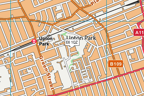 E6 1QZ map - OS VectorMap District (Ordnance Survey) E6 1QZ map - OS VectorMap District (Ordnance Survey)