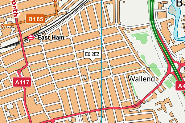 E6 2EZ map - OS VectorMap District (Ordnance Survey) E6 2EZ map - OS VectorMap District (Ordnance Survey)