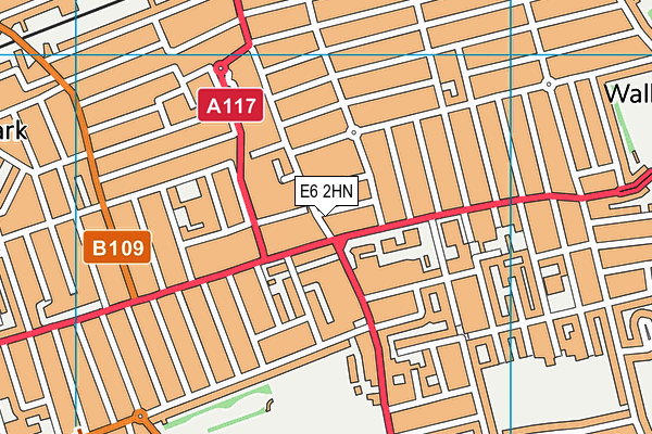 E6 2HN map - OS VectorMap District (Ordnance Survey) E6 2HN map - OS VectorMap District (Ordnance Survey)