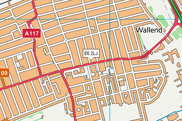 E6 2LJ map - OS VectorMap District (Ordnance Survey) E6 2LJ map - OS VectorMap District (Ordnance Survey)