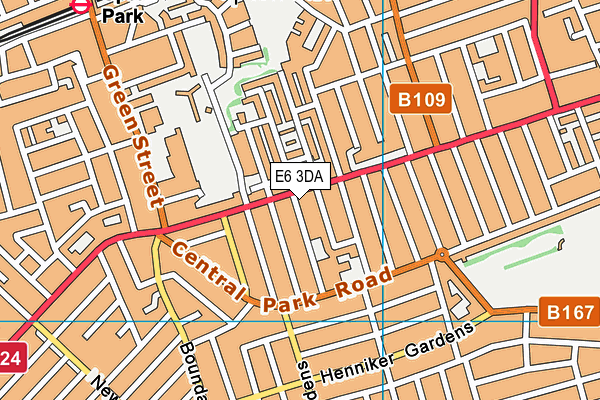 E6 3DA map - OS VectorMap District (Ordnance Survey) E6 3DA map - OS VectorMap District (Ordnance Survey)