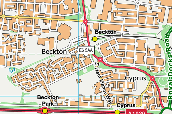 E6 5AA map - OS VectorMap District (Ordnance Survey) E6 5AA map - OS VectorMap District (Ordnance Survey)