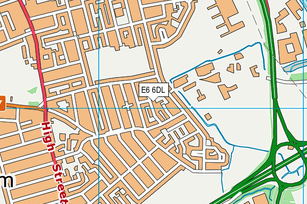 E6 6DL map - OS VectorMap District (Ordnance Survey) E6 6DL map - OS VectorMap District (Ordnance Survey)