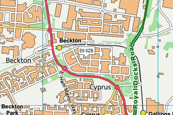 E6 6ZB map - OS VectorMap District (Ordnance Survey) E6 6ZB map - OS VectorMap District (Ordnance Survey)
