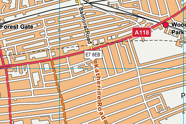 E7 8EB map - OS VectorMap District (Ordnance Survey) E7 8EB map - OS VectorMap District (Ordnance Survey)