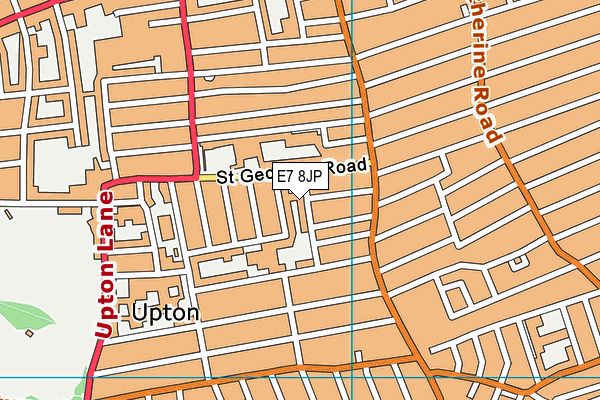 E7 8JP map - OS VectorMap District (Ordnance Survey) E7 8JP map - OS VectorMap District (Ordnance Survey)