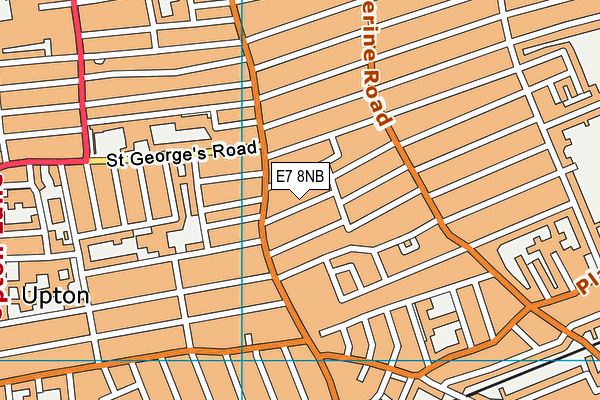 E7 8NB map - OS VectorMap District (Ordnance Survey) E7 8NB map - OS VectorMap District (Ordnance Survey)
