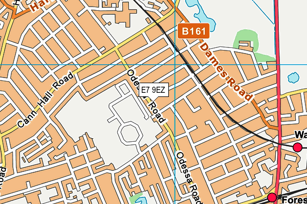 E7 9EZ map - OS VectorMap District (Ordnance Survey) E7 9EZ map - OS VectorMap District (Ordnance Survey)