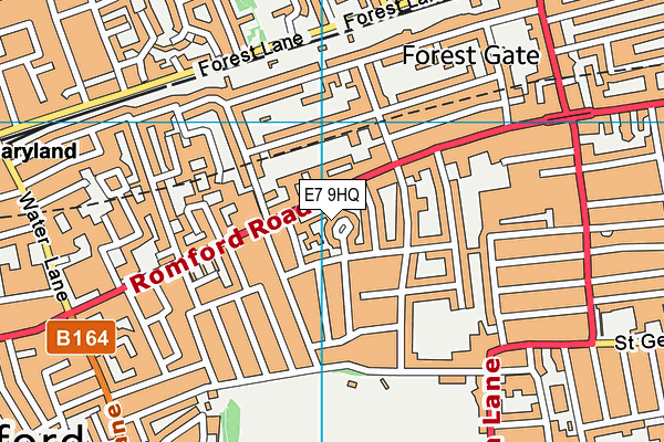 E7 9HQ map - OS VectorMap District (Ordnance Survey) E7 9HQ map - OS VectorMap District (Ordnance Survey)