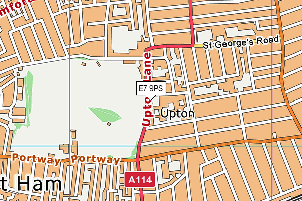 E7 9PS map - OS VectorMap District (Ordnance Survey) E7 9PS map - OS VectorMap District (Ordnance Survey)