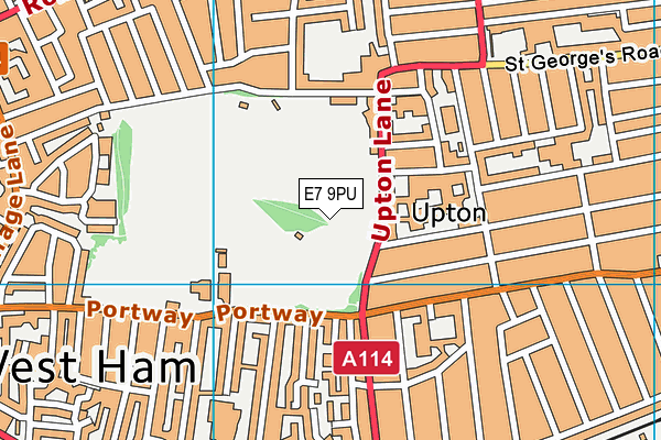 E7 9PU map - OS VectorMap District (Ordnance Survey) E7 9PU map - OS VectorMap District (Ordnance Survey)