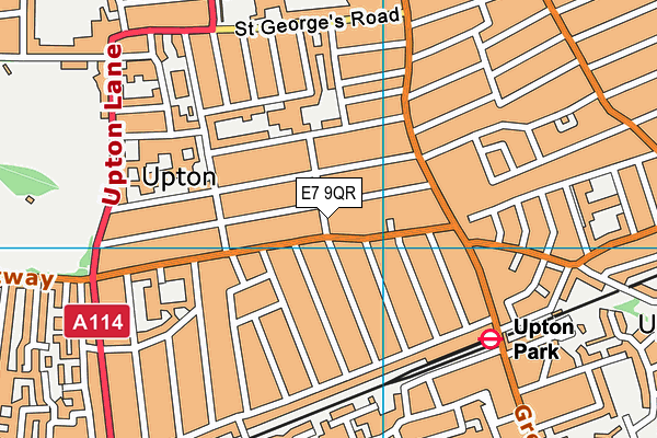 E7 9QR map - OS VectorMap District (Ordnance Survey) E7 9QR map - OS VectorMap District (Ordnance Survey)