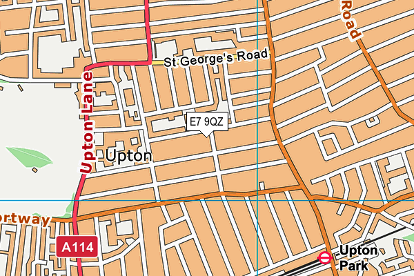 E7 9QZ map - OS VectorMap District (Ordnance Survey) E7 9QZ map - OS VectorMap District (Ordnance Survey)