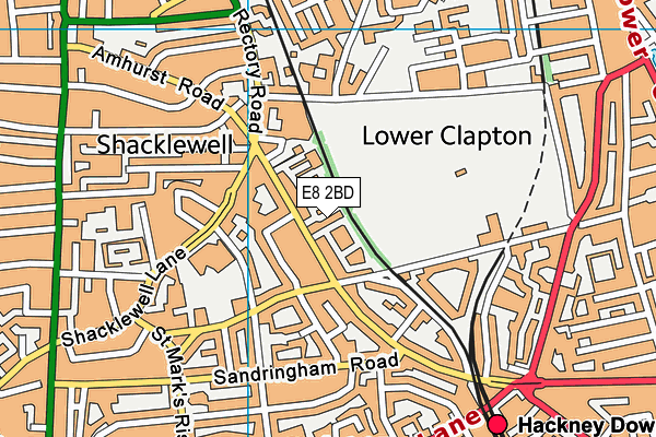 E8 2BD map - OS VectorMap District (Ordnance Survey) E8 2BD map - OS VectorMap District (Ordnance Survey)
