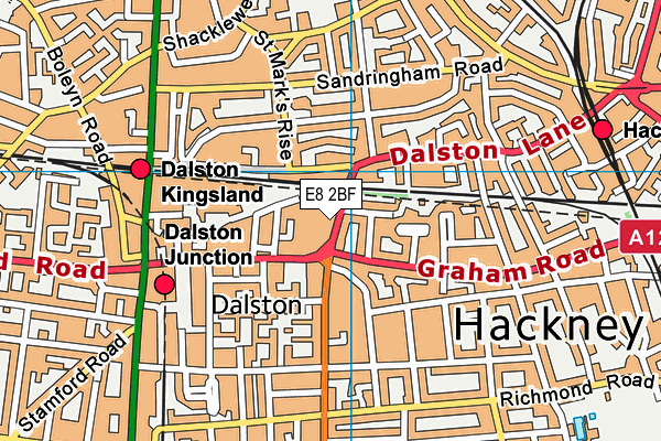 E8 2BF map - OS VectorMap District (Ordnance Survey) E8 2BF map - OS VectorMap District (Ordnance Survey)