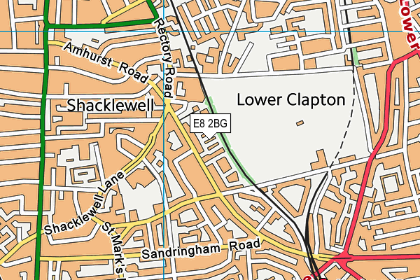E8 2BG map - OS VectorMap District (Ordnance Survey) E8 2BG map - OS VectorMap District (Ordnance Survey)