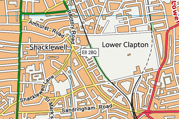 E8 2BQ map - OS VectorMap District (Ordnance Survey) E8 2BQ map - OS VectorMap District (Ordnance Survey)