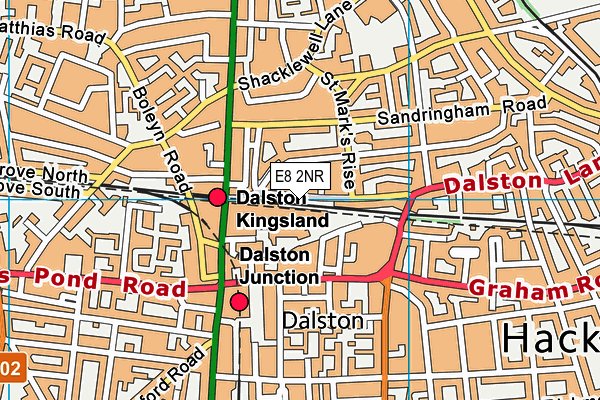 E8 2NR map - OS VectorMap District (Ordnance Survey) E8 2NR map - OS VectorMap District (Ordnance Survey)