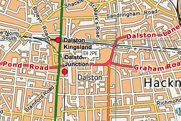 E8 2PE map - OS VectorMap District (Ordnance Survey) E8 2PE map - OS VectorMap District (Ordnance Survey)
