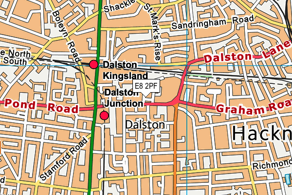 E8 2PF map - OS VectorMap District (Ordnance Survey) E8 2PF map - OS VectorMap District (Ordnance Survey)