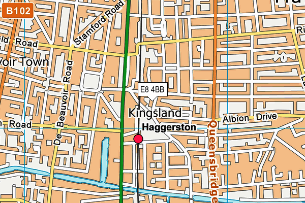 E8 4BB map - OS VectorMap District (Ordnance Survey) E8 4BB map - OS VectorMap District (Ordnance Survey)