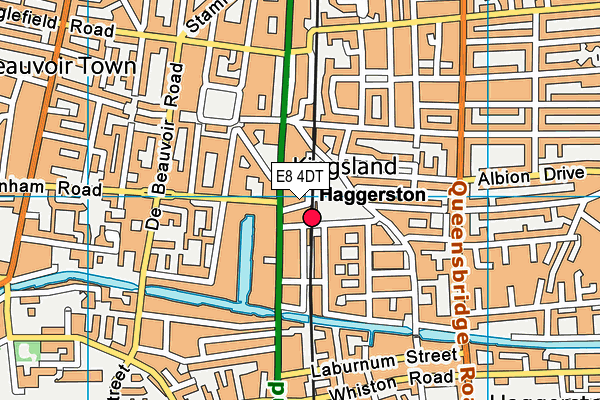E8 4DT map - OS VectorMap District (Ordnance Survey) E8 4DT map - OS VectorMap District (Ordnance Survey)