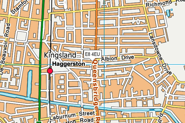 E8 4EU map - OS VectorMap District (Ordnance Survey) E8 4EU map - OS VectorMap District (Ordnance Survey)
