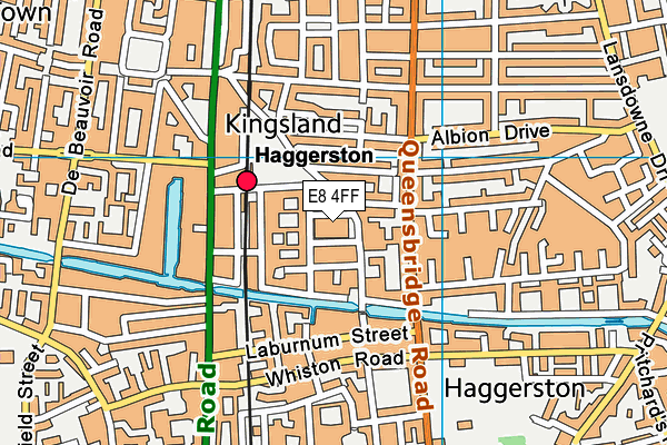 E8 4FF map - OS VectorMap District (Ordnance Survey) E8 4FF map - OS VectorMap District (Ordnance Survey)