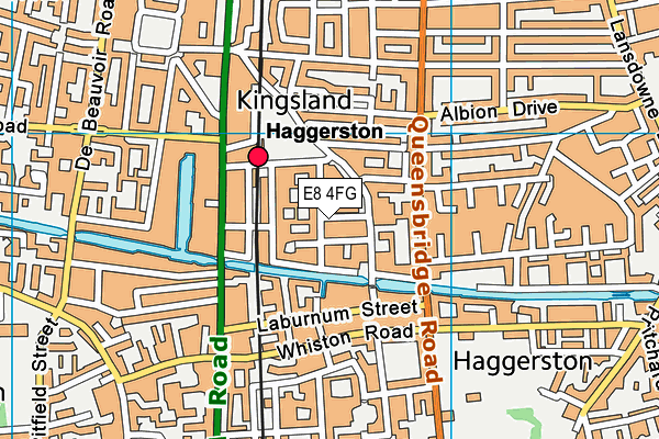 E8 4FG map - OS VectorMap District (Ordnance Survey) E8 4FG map - OS VectorMap District (Ordnance Survey)