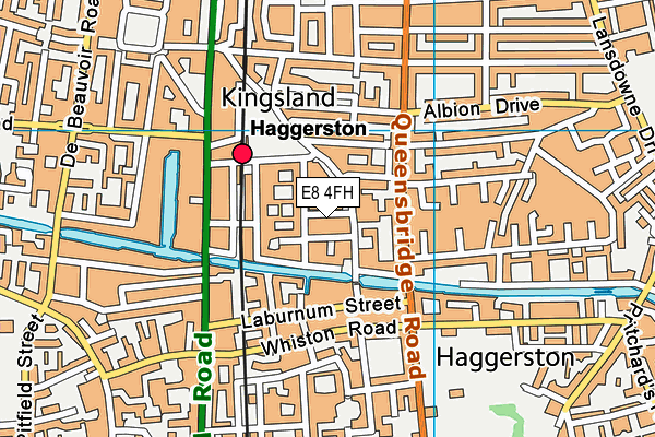 E8 4FH map - OS VectorMap District (Ordnance Survey) E8 4FH map - OS VectorMap District (Ordnance Survey)