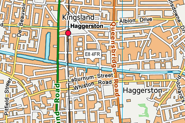 E8 4FR map - OS VectorMap District (Ordnance Survey) E8 4FR map - OS VectorMap District (Ordnance Survey)