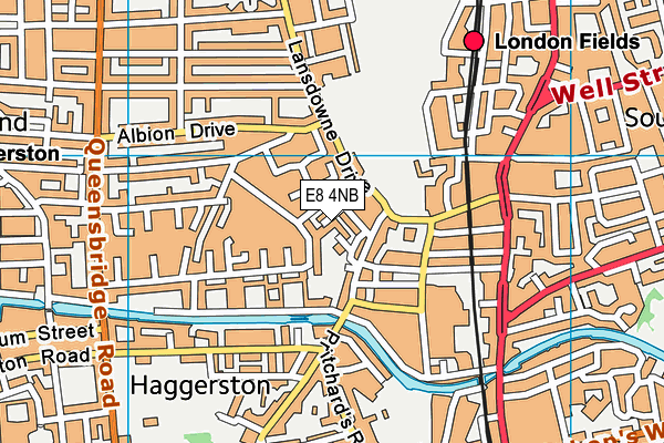 E8 4NB map - OS VectorMap District (Ordnance Survey) E8 4NB map - OS VectorMap District (Ordnance Survey)