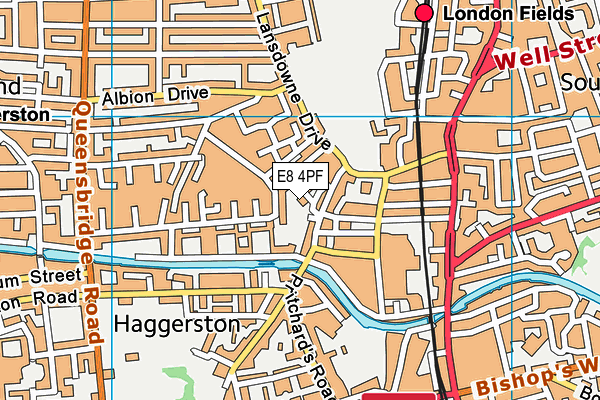 E8 4PF map - OS VectorMap District (Ordnance Survey) E8 4PF map - OS VectorMap District (Ordnance Survey)