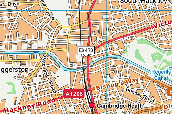 E8 4RB map - OS VectorMap District (Ordnance Survey) E8 4RB map - OS VectorMap District (Ordnance Survey)