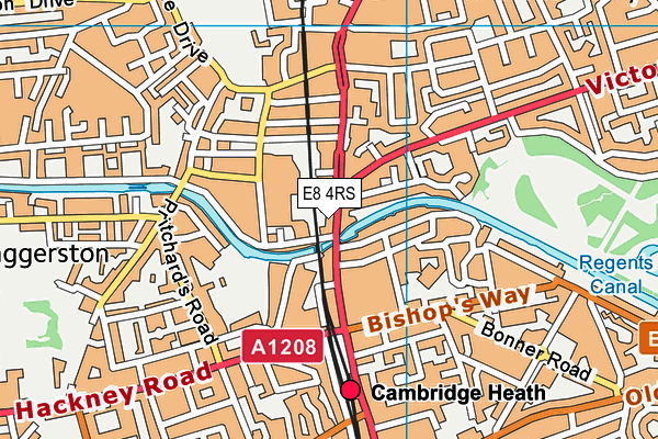 E8 4RS map - OS VectorMap District (Ordnance Survey) E8 4RS map - OS VectorMap District (Ordnance Survey)