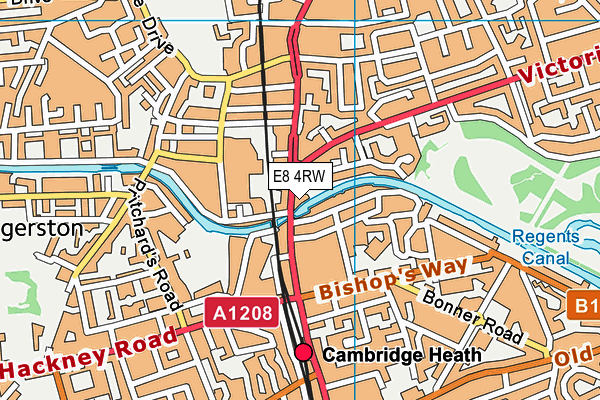 E8 4RW map - OS VectorMap District (Ordnance Survey) E8 4RW map - OS VectorMap District (Ordnance Survey)